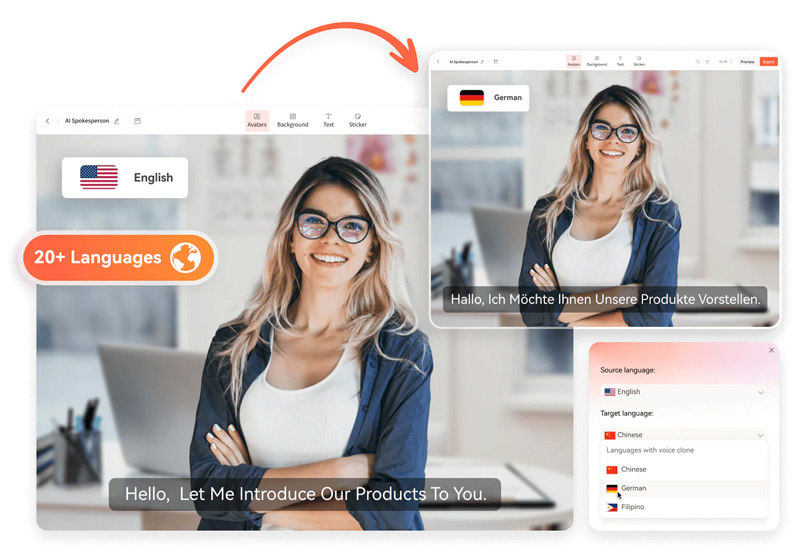 Application of AI Video Translators